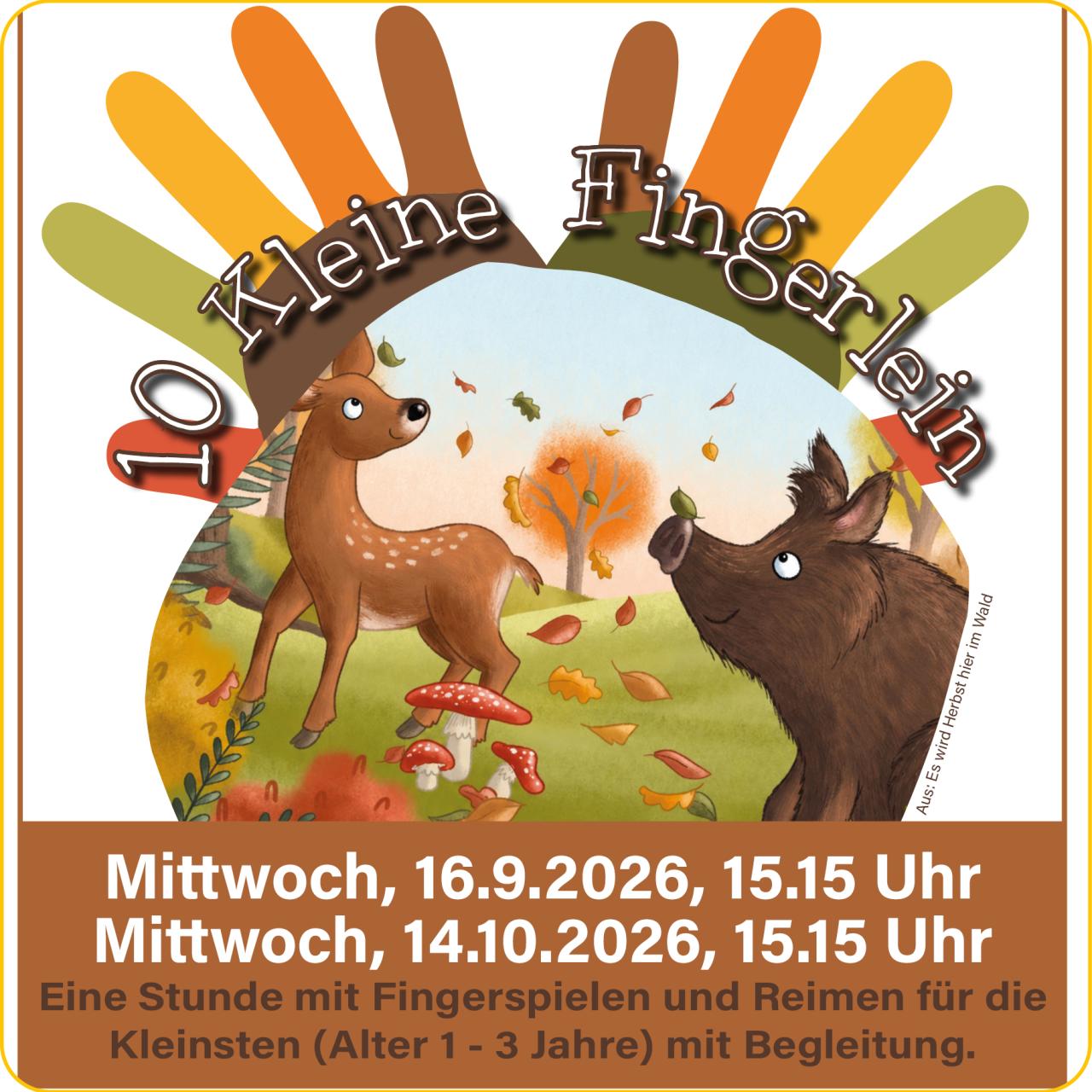 Plakat 10 Kleine Fingerlein